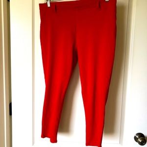 💗3 for $20💗 faded glory red jeggings sz xl 🦋